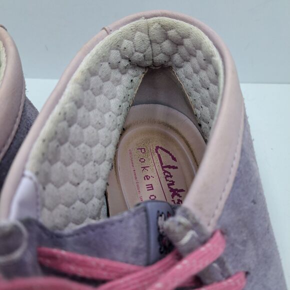 Clarks x Pokemon Torhill Boots Purple Mewtwo Suede Mens Size 9.5 Limited Shoes main image 8